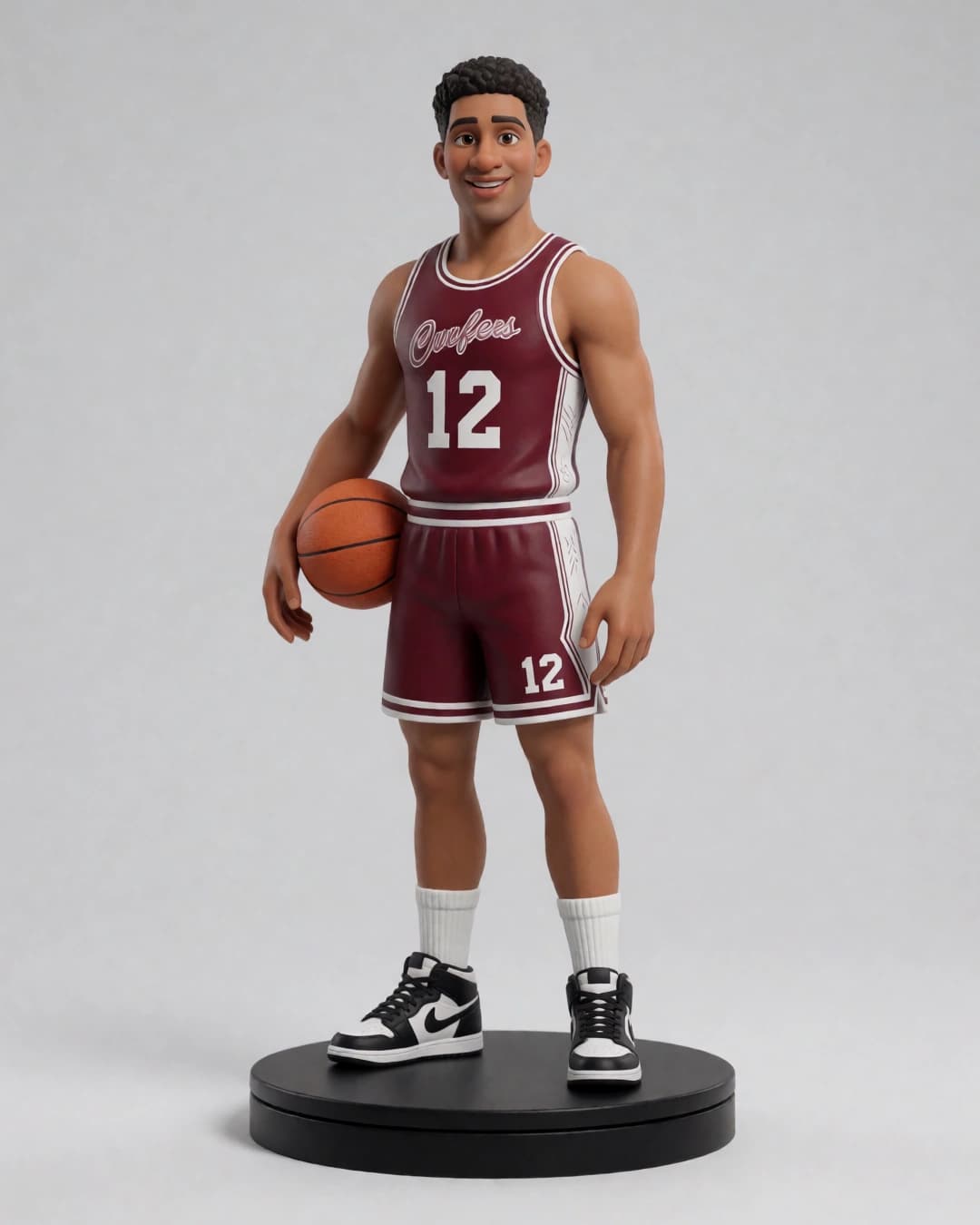The Animated Basketball Player